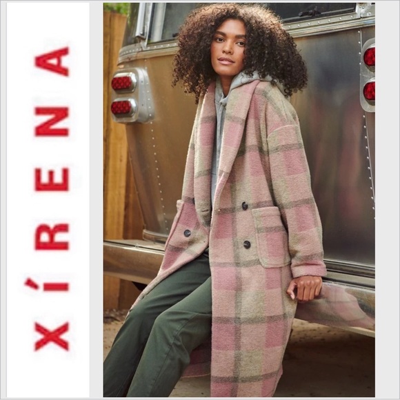 Xirena Cole Coat Size Small Mink Rose - Picture 1 of 13